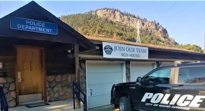 Idaho Springs Police Department Hiring Sign