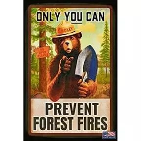 Smokey the Bear- Only YOU can prevent forest fires